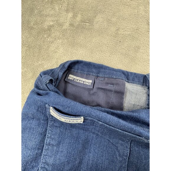 Tom James Blue Delta Jeans Mens Blue Denim 40" Waist Custom Stretch USA - Picture 6 of 10